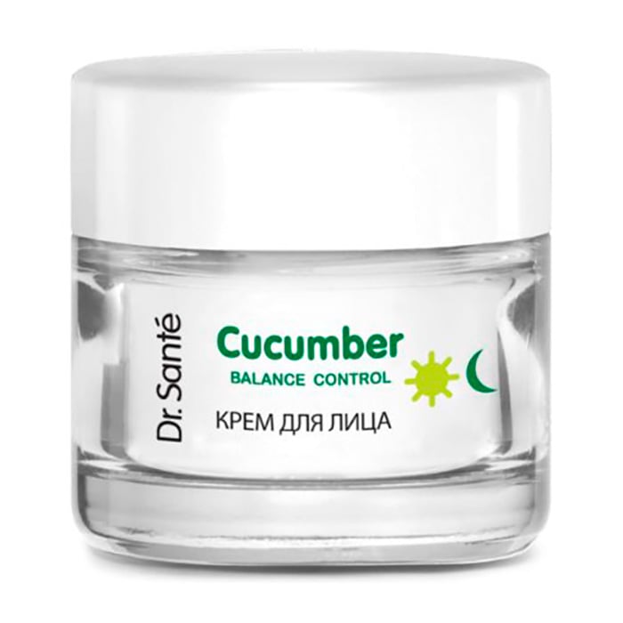 Крем для обличчя Dr.Sante Cucumber Balance Control, 50 мл